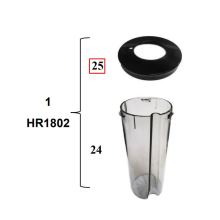 Крышка толкателя соковыжималки Philips HR185.. и HR186..