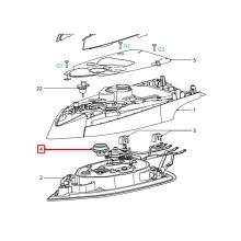 Прокладка парового клапана утюга Philips GC48..