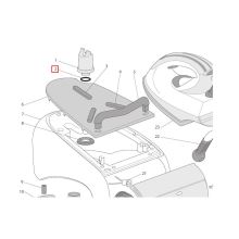 Прокладка пробки для утюга DeLonghi Stirella