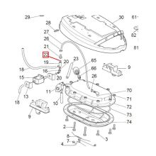 Уплотнитель клапана помпы парогенератора Delonghi, 6x2