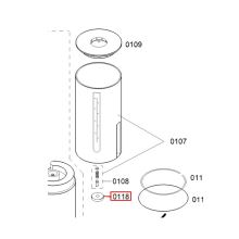 Уплотнитель бака воды кофемашины Bosch TC6/TKA6