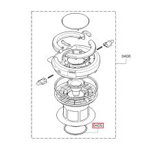 Уплотнитель крышки фильтра пылесоса Bosch BGS62