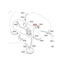 Уплотнитель клапана кофемашины Bosch, d=9.5мм