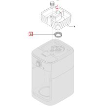 Прокладка кофемолки кофеварки Philips HD776..