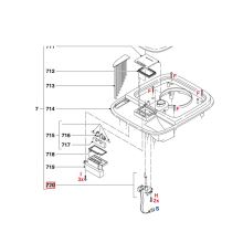 Микровыключатель кофеварки Philips HD776..