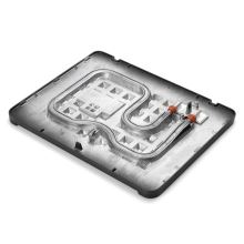 Вафельная панель верхняя гриля DeLonghi и Braun (290х230 мм)