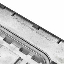 Вафельная панель верхняя гриля DeLonghi и Braun (290х230 мм)