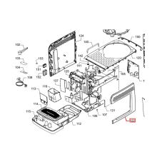 Правая панель кофемашины Philips SM6..