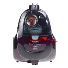 Защелка пылесборника для пылесоса Philips FC847..