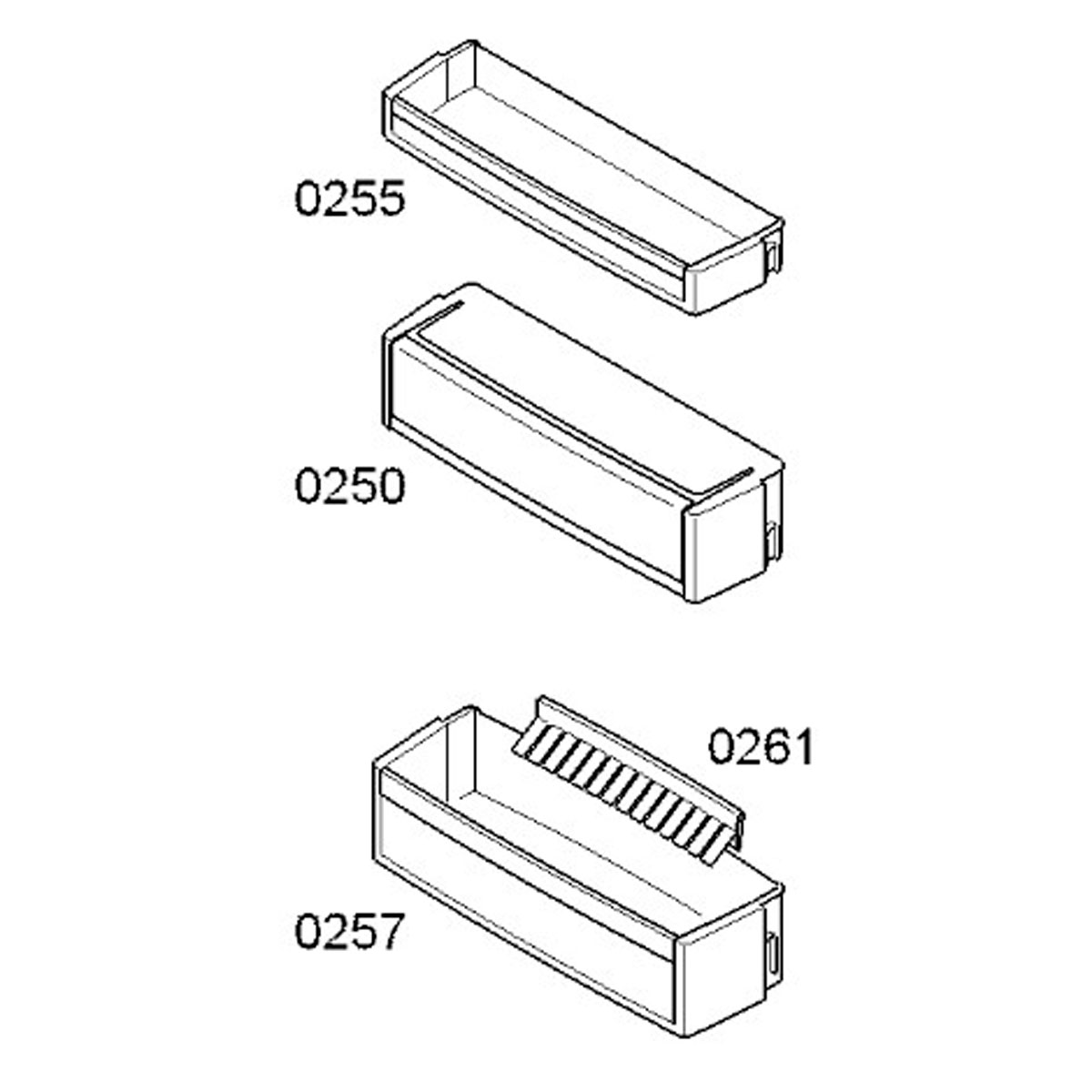 660577 полки двери холодильника bosch