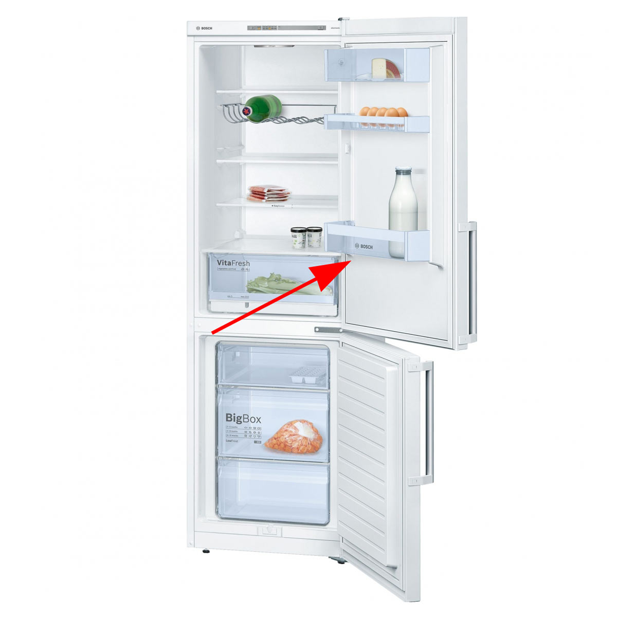 Полка для холодильника бош на дверь