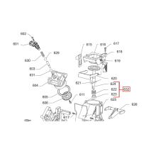 Поршень 39,5 мм заварочного блока кофемашины Philips