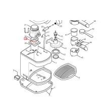 Трубка бойлера кофеварок DeLonghi EC,BAR,CS 