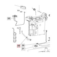 Соединитель кофемашины Delonghi Vertuo