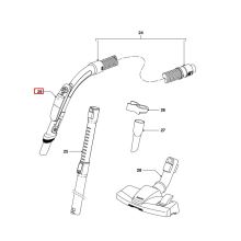 Ручка шланга с переключателем пылесоса Philips FC8673/01