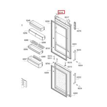 Крышка двери холодильника Bosch KDN/KGN5