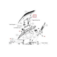 Плата ручки парогенератора Philips GC79/68/87/78