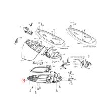 Основание корпуса парогенератора Philips GC68..