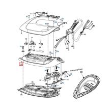 Корпус утюга парогенератора Philips GC68..