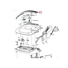 Крышка ручки утюга парогенератора Philips GC6802