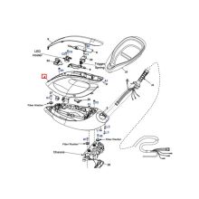 Корпус утюга с ручкой парогенератора Philips GC8735