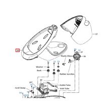 Подставка утюга в сборе Philips GC8735