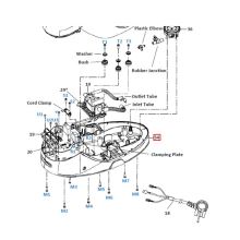 Основание корпуса парогенератора Philips GC8721