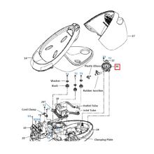 Муфта бака парогенератора Philips GC87/PSG7