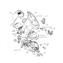 Гнездо клапана бака воды парогенератора Philips GC9650