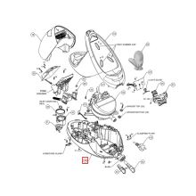 Основание корпуса парогенератора Philips GC9650/80