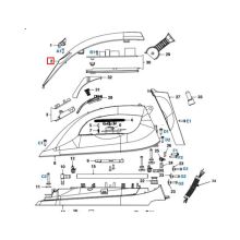 Крышка ручки утюга Philips GC67..