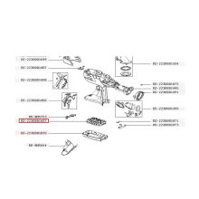 Крышка аккумуляторного отсека для пылесоса Tefal TY9.. и RH9..