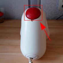 Кнопка с пружиной для мультирезки Moulinex DJ756G35