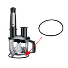 Кольцо чаши 1250 мл блендера Braun HB701, HB701AI