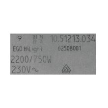 Конфорка D210/120mm 2200/750W 230V Bosch