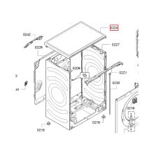 Крышка для стиральной машины Bosch WLL24/WLT24