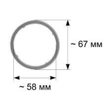 Уплотнитель ножа чаши блендера Philips HR26..