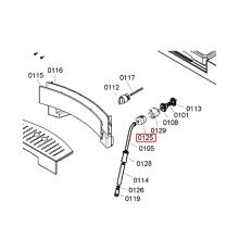 Проходная втулка кофемашины Bosch BICM24/C76