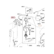 Держатель насоса кофемашины Bosch TK/TES..
