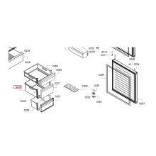Средний ящик морозилки холодильника Bosch KGN39