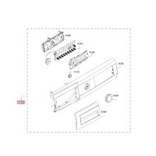 Панель управления стиральной машины Bosch WHA232X2OE