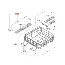Скоба корзины посудомойки Bosch