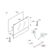 Ручка двери духовки Bosch HBF/HBJ/HIJ