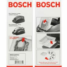 Мешки для пылесосов Bosch тип P, 5 шт.