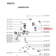 Сопло подачи кофе кофемашины Krups EA829..