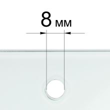 Внешнее стекло плиты Deluxe (белое)