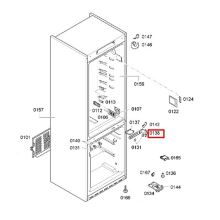 Дверной шарнир для холодильников Bosch KGN..