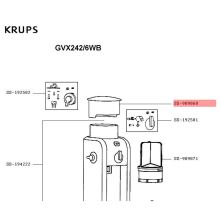 Крышка кофемолки Krups GVX242