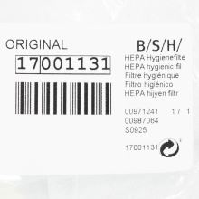 HEPA-фильтр Bosch GS20
