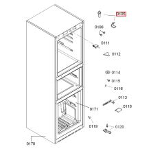 Дверной шарнир для холодильников Bosch KKF2/KGF2..